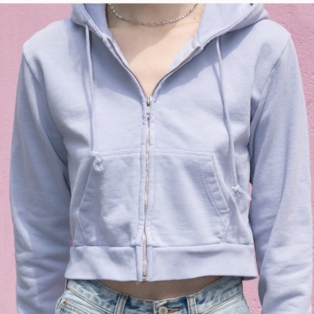brandy melville crystal hoodie